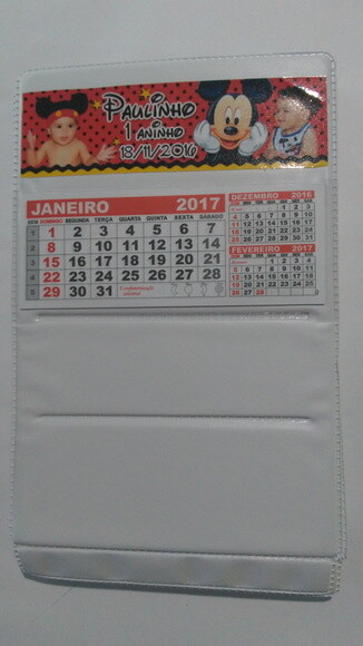 Calendario de mesa mickey