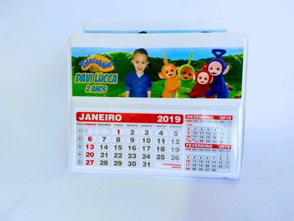 Calendario de mesa personalizado