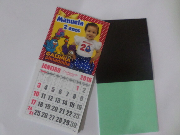 calendario galinha pintadinha