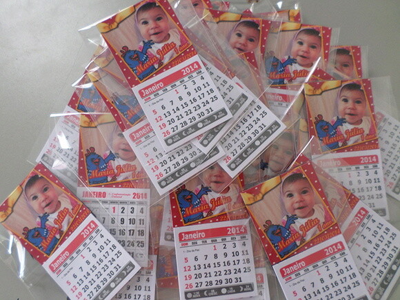 calendario galinha pintadinha