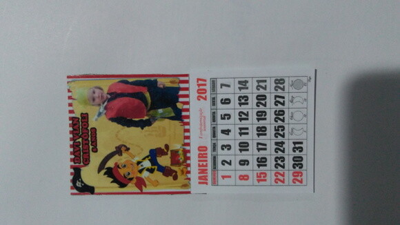 Calendario jack e os piratas
