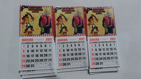 Calendario jack e os piratas