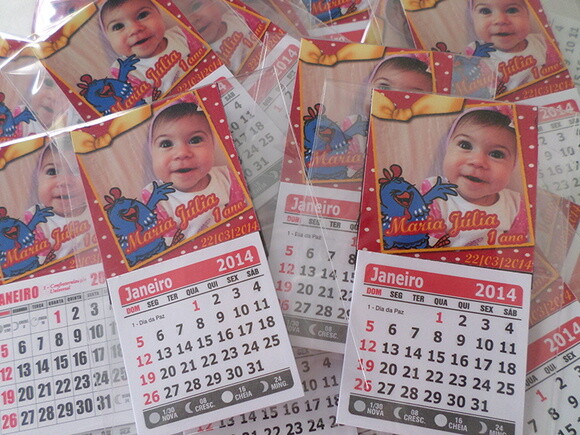 calendario galinha pintadinha