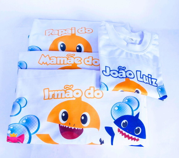 Camiseta personalizada baby shark