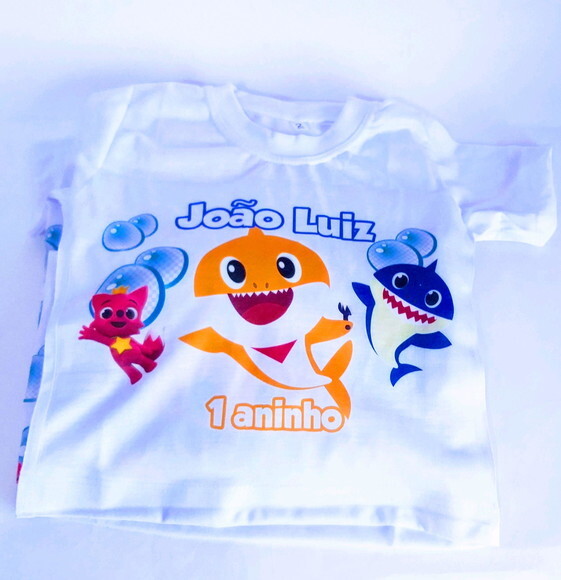 Camiseta personalizada baby shark