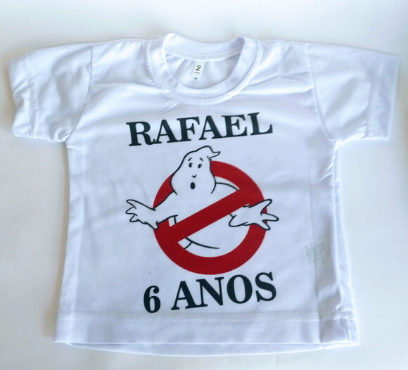 Camiseta personalizada Caça Fantasma
