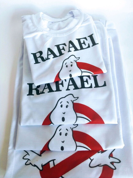 Camiseta personalizada Caça Fantasma