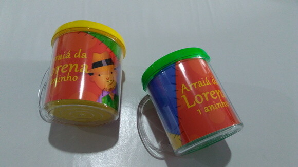 Caneca Acrilica Personalizada Festa Junina