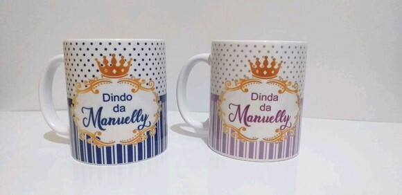 Caneca de Porcelana Personalizada Dia das Mães