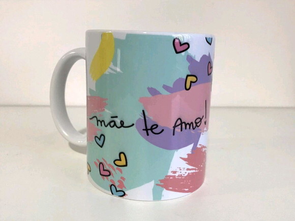 Caneca de Porcelana Personalizada Dia das Mães