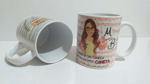 Caneca de Porcelana Personalizada Dia das Mães