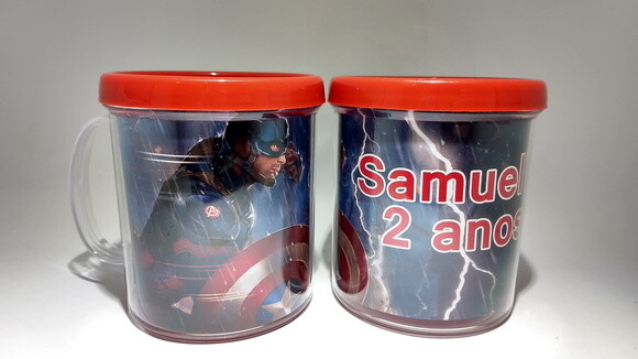 Caneca Personalizada Capitão América