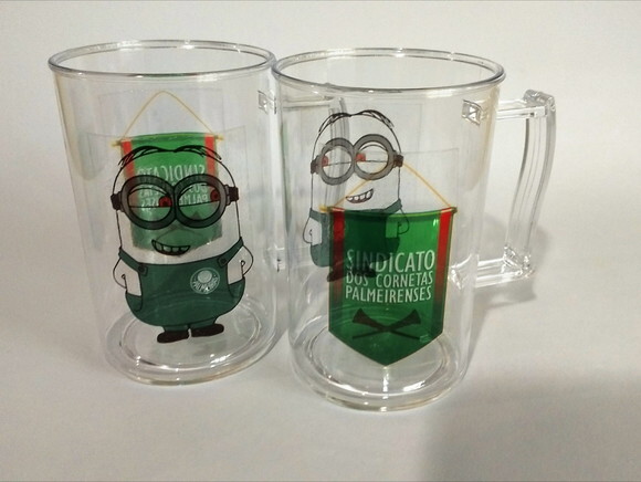 Caneca personalizada de chopp futebol