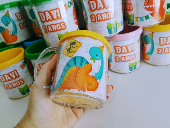 Caneca Personalizada Dinossauro