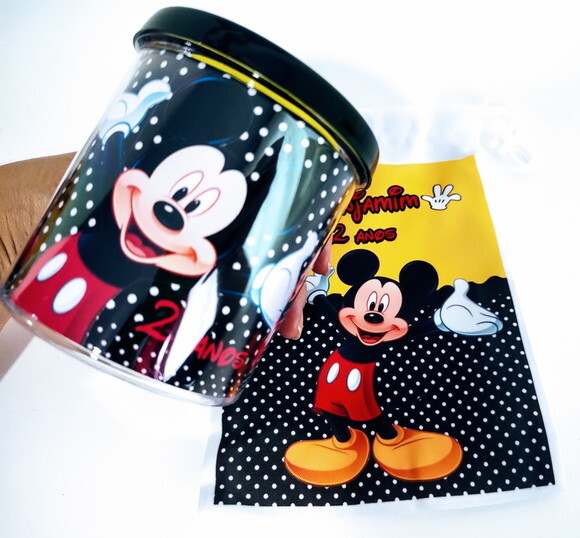 Caneca Personalizada Mickey com Embalagem