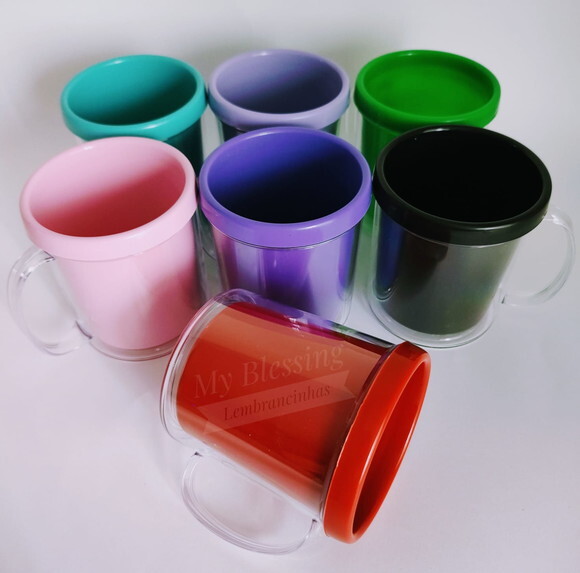 Canecas Acrílica Rosqueável