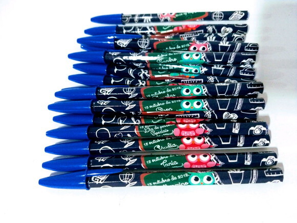 Caneta Personalizada Dia dos Professores