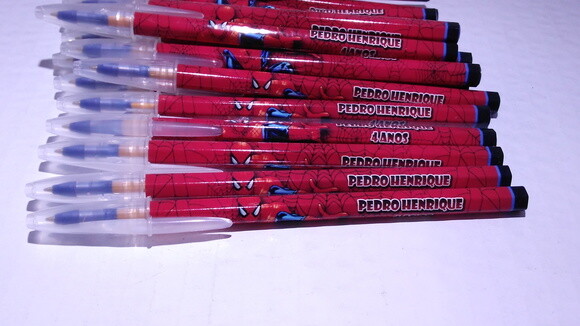 Caneta Personalizada Homem Aranha