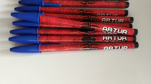 Caneta Personalizada Homen Aranha