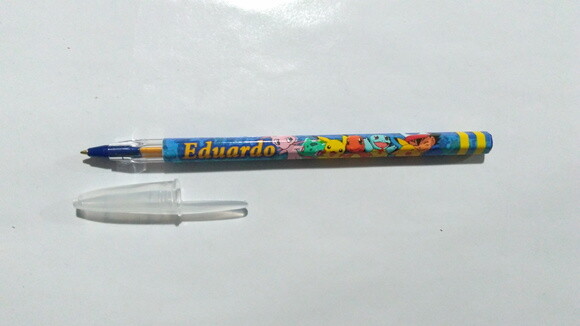 Caneta Personalizada Pokemon