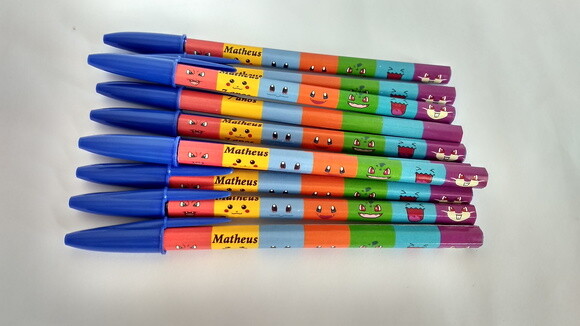Caneta Personalizada Pokemon