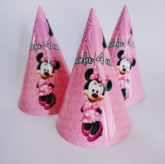 Chapeuzinho Personalizado Minnie