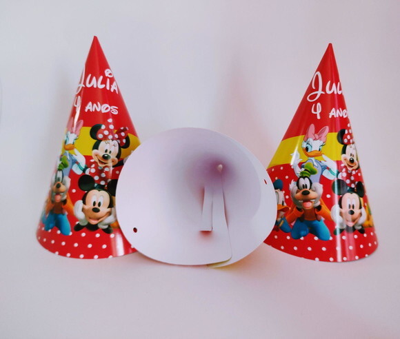 Chapeuzinho Personalizado Minnie