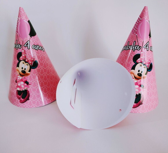 Chapeuzinho Personalizado Minnie