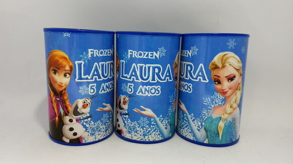 Cofrinho Frozen Personalizado