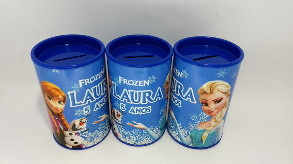 Cofrinho Frozen Personalizado