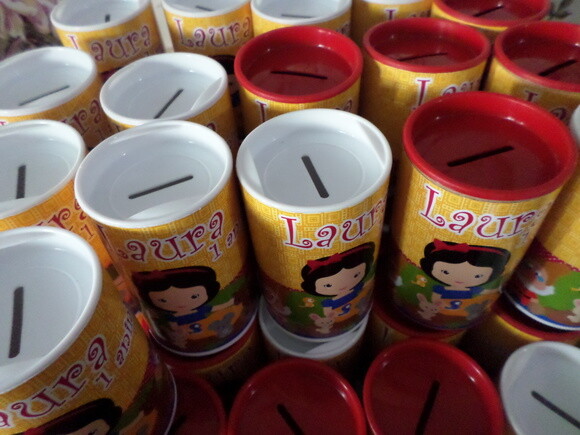 Cofrinho Personalizado Branca de Neve