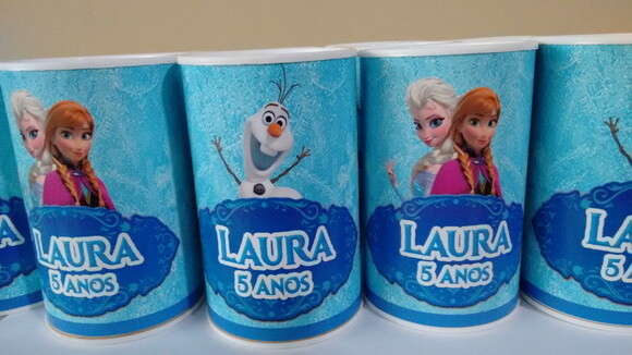 Cofrinho Personalizado Frozen