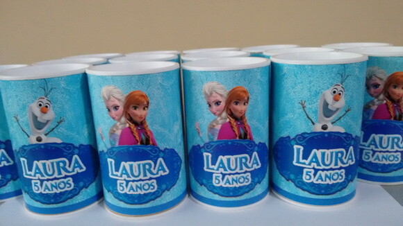 Cofrinho Personalizado Frozen