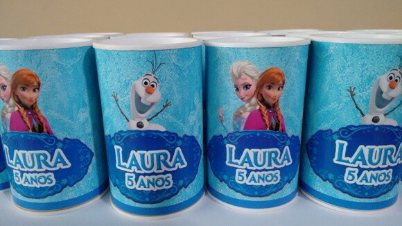 Cofrinho Personalizado Frozen