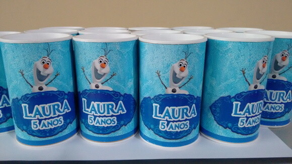 Cofrinho Personalizado Frozen