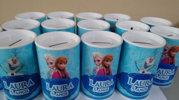 Cofrinho Personalizado Frozen