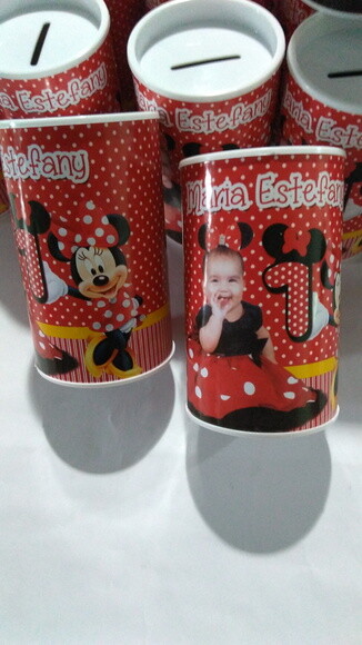 Cofrinho Personalizado Minnie