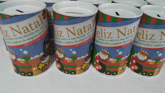 Cofrinho Personalizado Natal