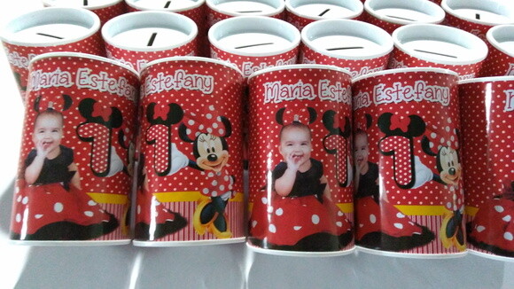 Cofrinho Personalizado Minnie