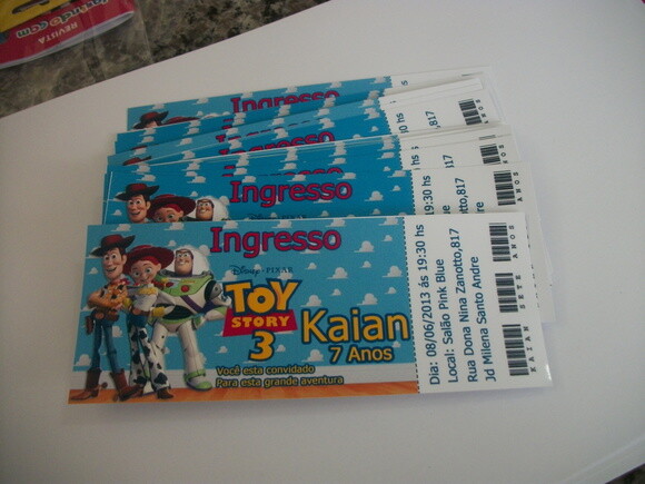 Convite  ingresso