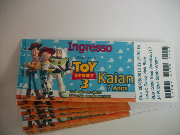 Convite  ingresso
