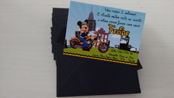 Convite mickey