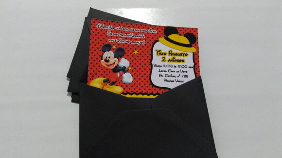 Convite mickey