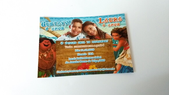 convite moana
