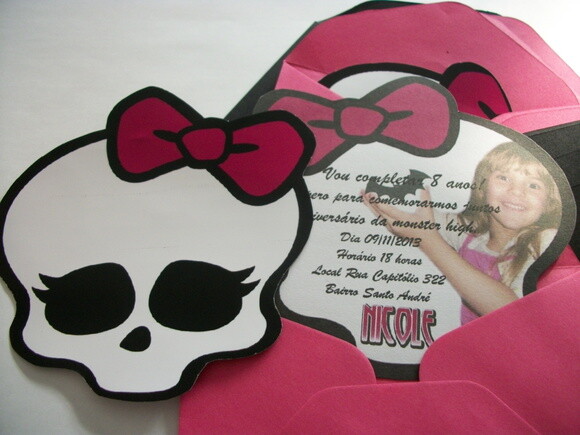 Convite Monster High