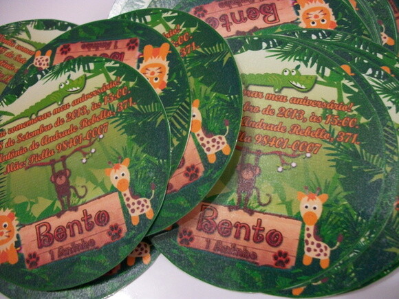 Convites para cantil Safari