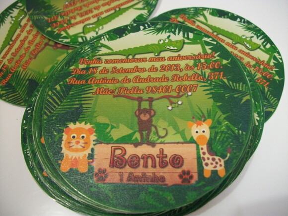 Convites para cantil Safari