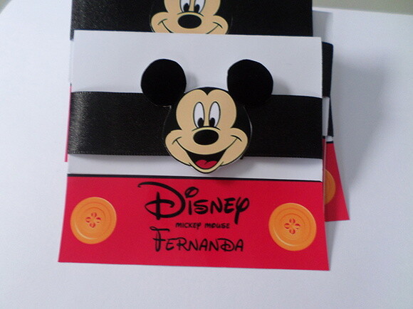 Convites Personalizados Mickey