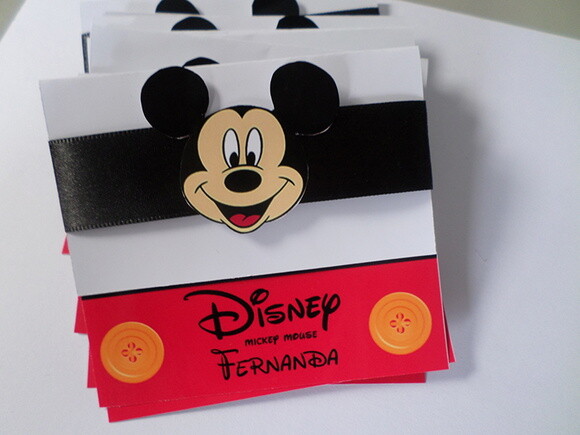 Convites Personalizados Mickey
