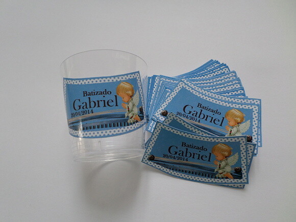 Copinho de Brigadeiro Personalizado Batizado
